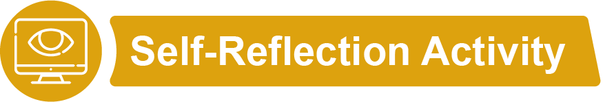 Self Reflection Activity